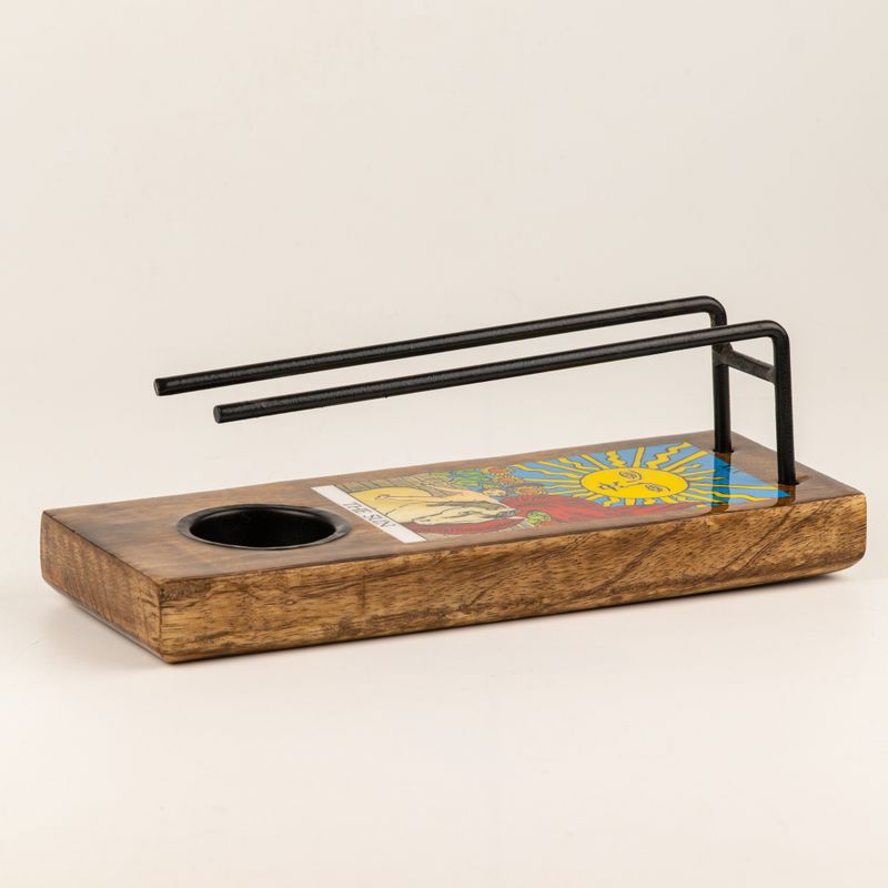 Large Sage Stick Heater Enamelled - The Sun