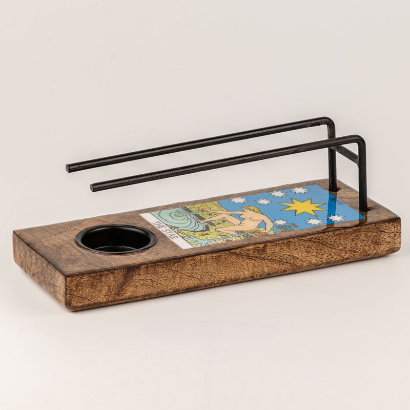 Large Sage Stick Heater Enamelled - The Star