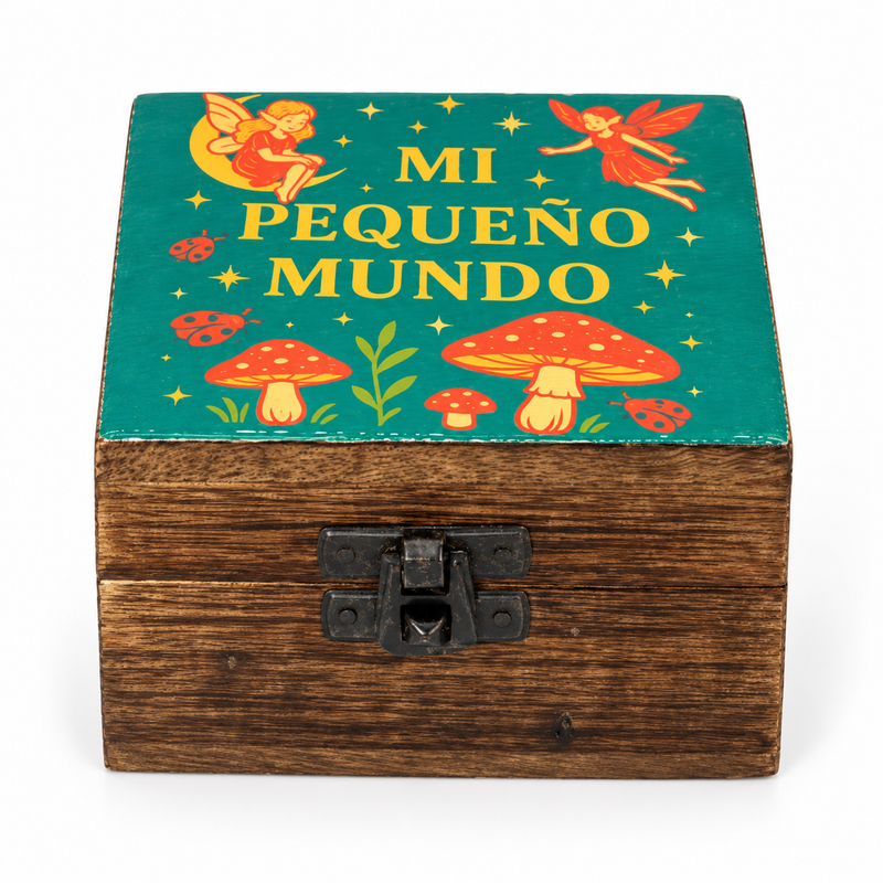 Small Enamelled Box  - Mi Pequeno Mundo