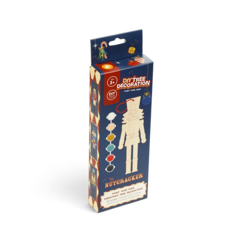 Christmas The Nutcracker Paint Your Own DIY Christmas Tree Decoration