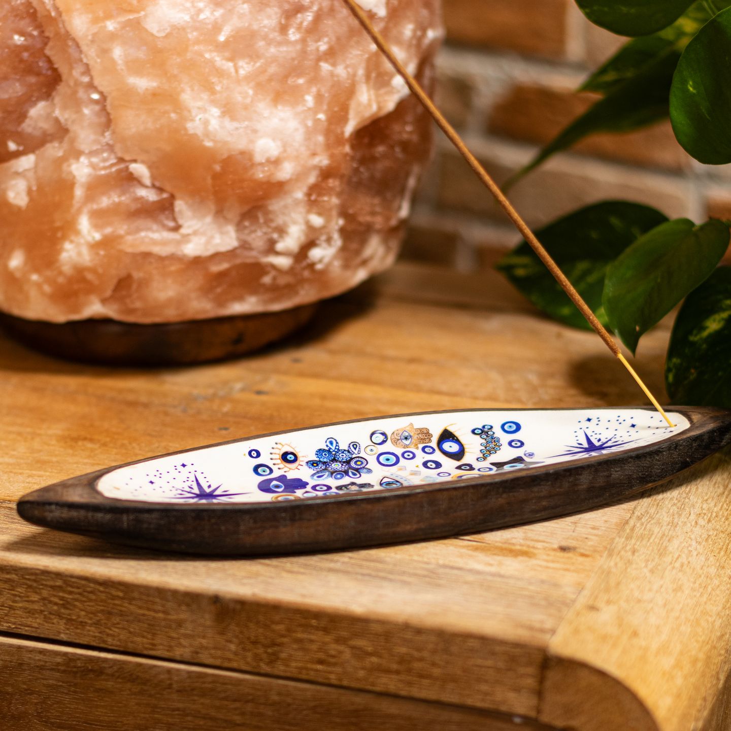 Enamel Incense Bowl