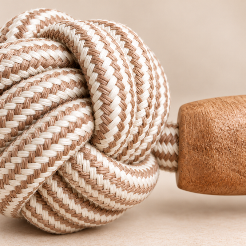 PAW Toys - Coffee Wood Chew - Double Trouble Tug