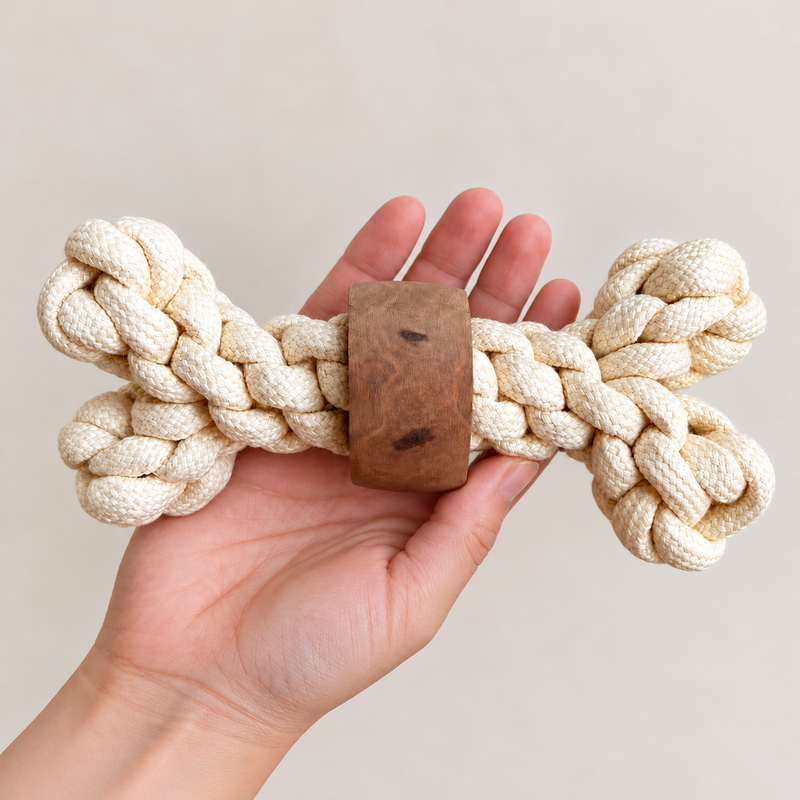 PAW Toys - Coffee Wood Chew - Power Knot Bone