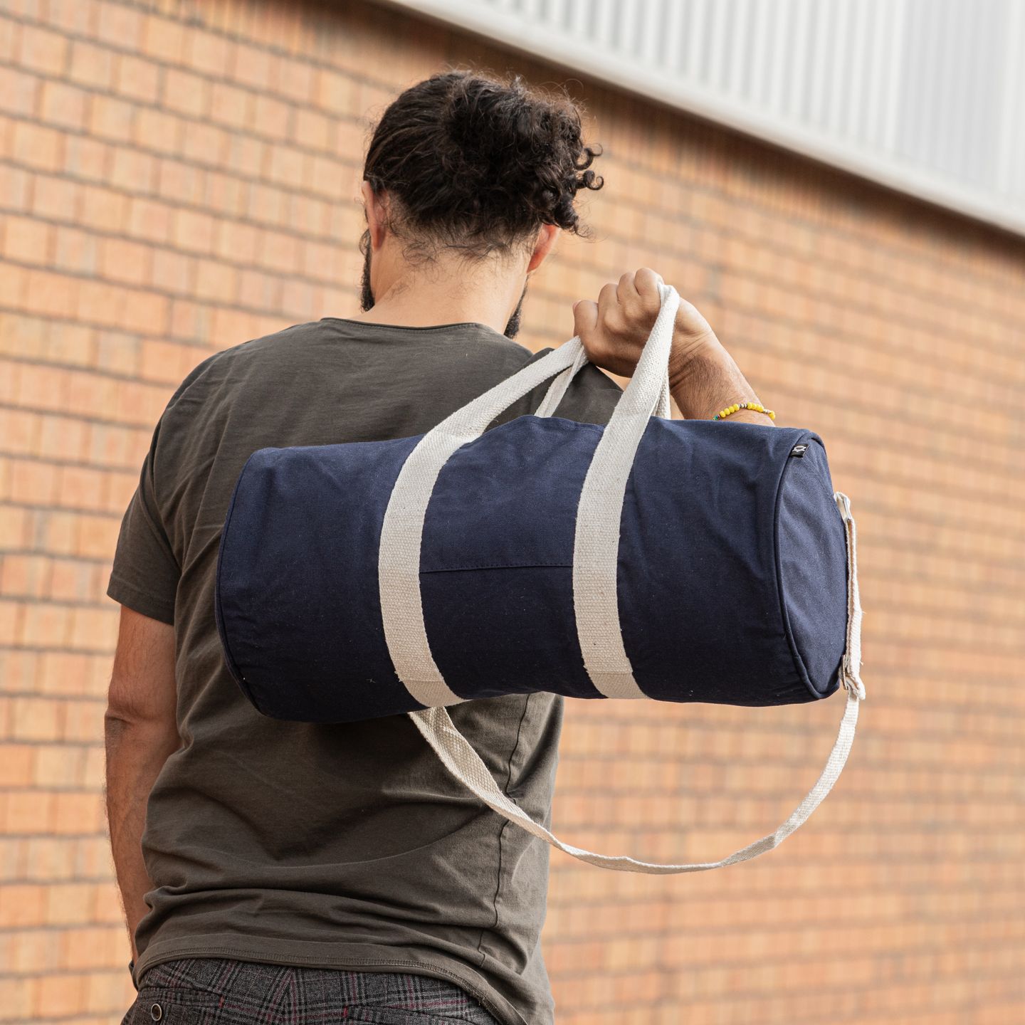 Cotton Canvas Gym Bags