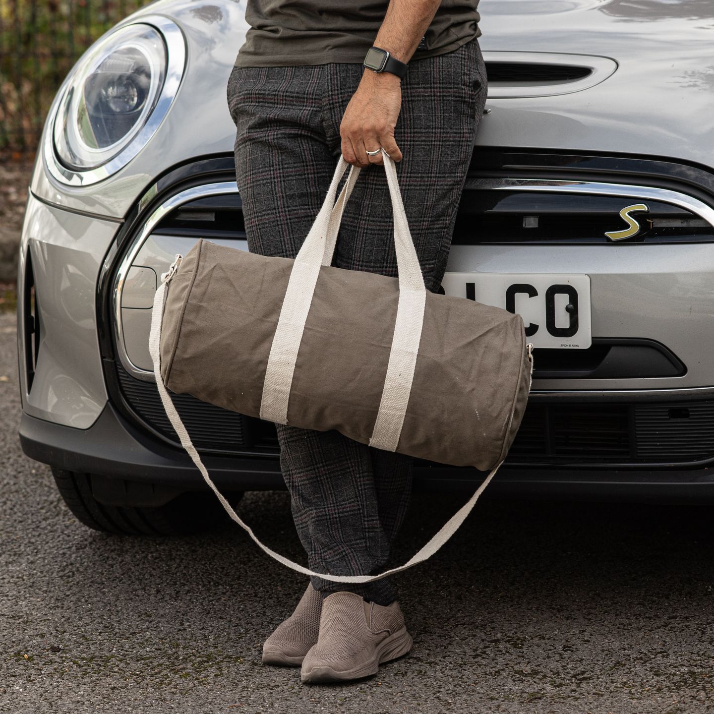 Cotton Canvas Gym Bags