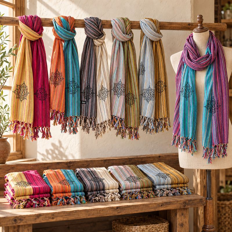 Nomad Sari Travel Blessing Scarves Starter Pack – 36 Scarves
