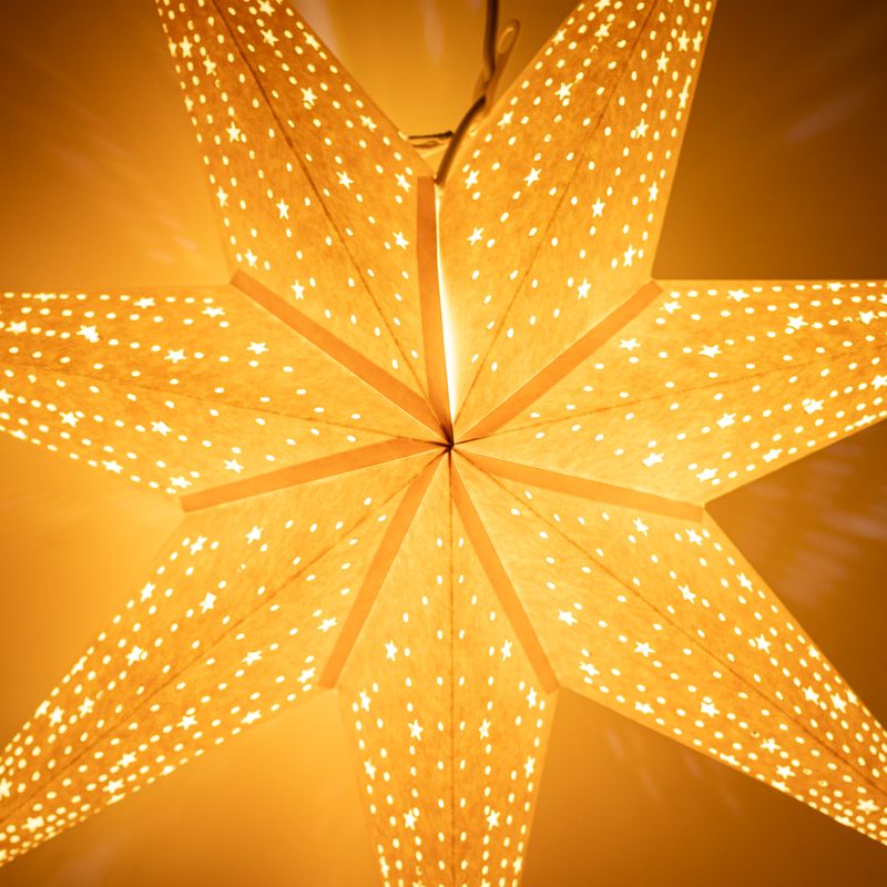 Star Lamp - Calm Cream - Seven Point - 60cm