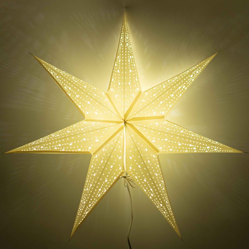 Star Lamp - Classic White - Seven Point - 60cm