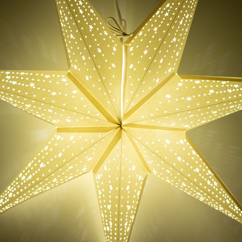Star Lamp - Classic White - Seven Point - 60cm
