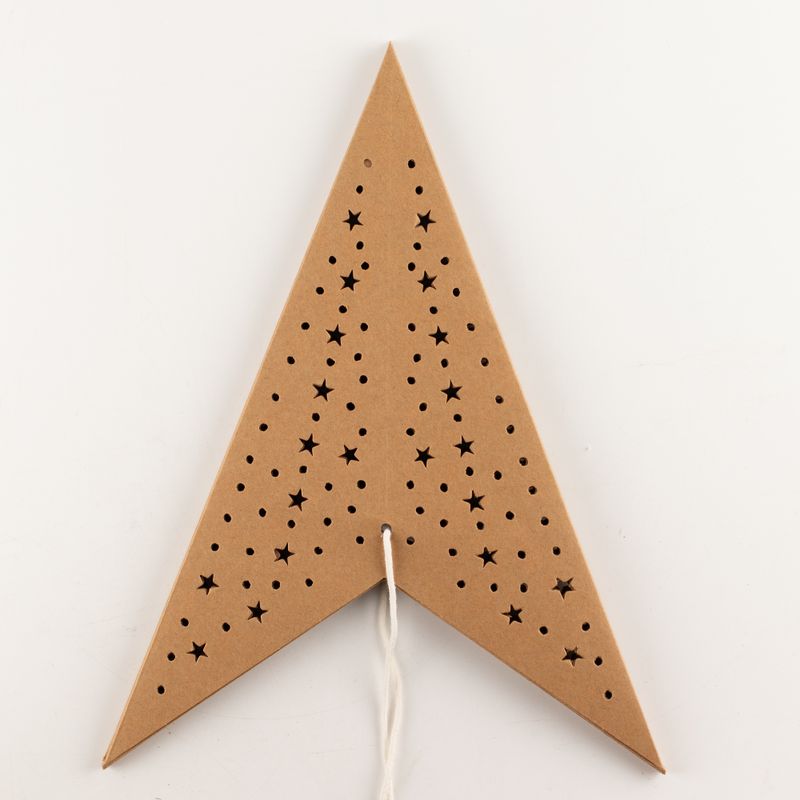 Star Lamp - Natural Brown - Seven Point - 60cm