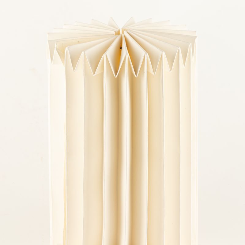 Scandinavian Pleated Paper Sconce