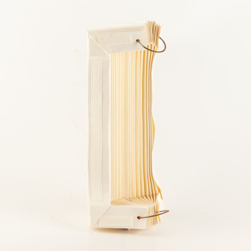 Scandinavian Pleated Paper Sconce