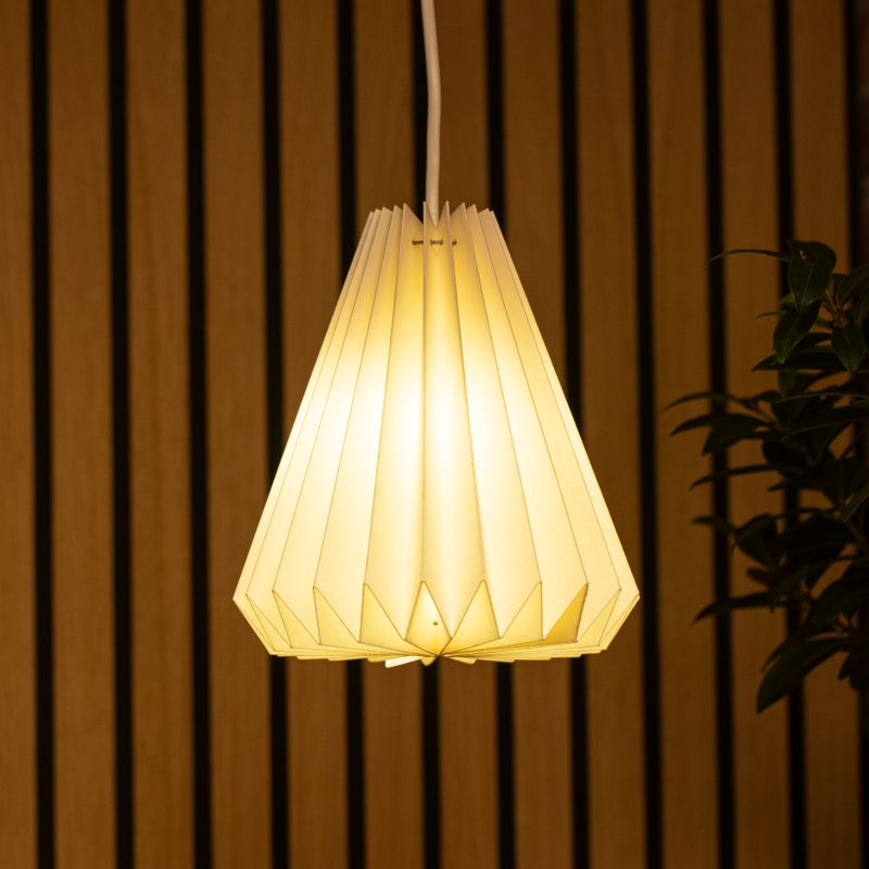 Geometric Paper Cone Shade