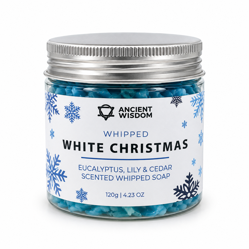 White Christmas Whipped Cream Soap 120g