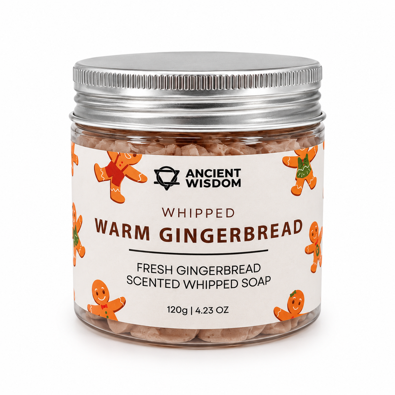 Warm Gingerbread Whipped Cream Soap 120g