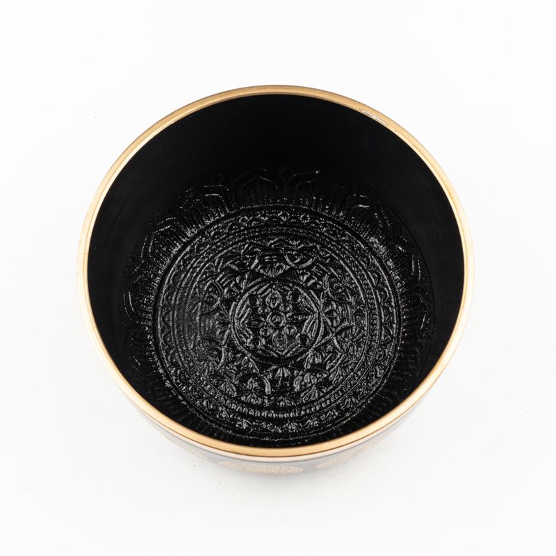 Black Zodiak Bowls - Set of 3 - 15cm 19cm 20cm