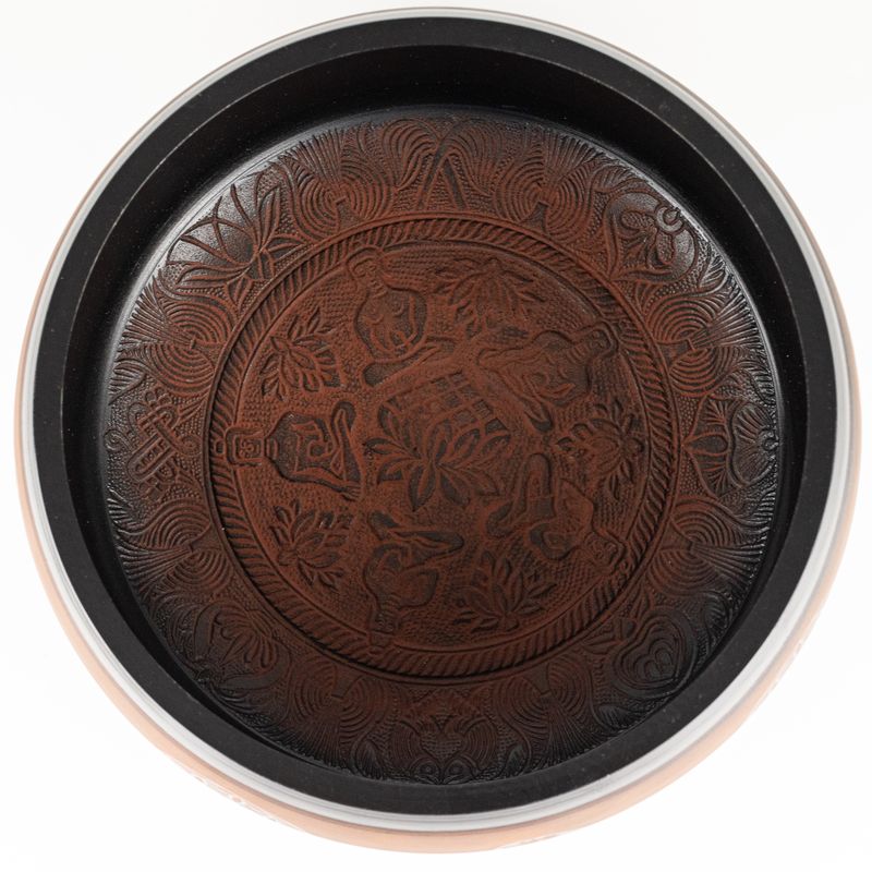 Huge Singing Bowl - Plum - 32x15cm  - Design 2