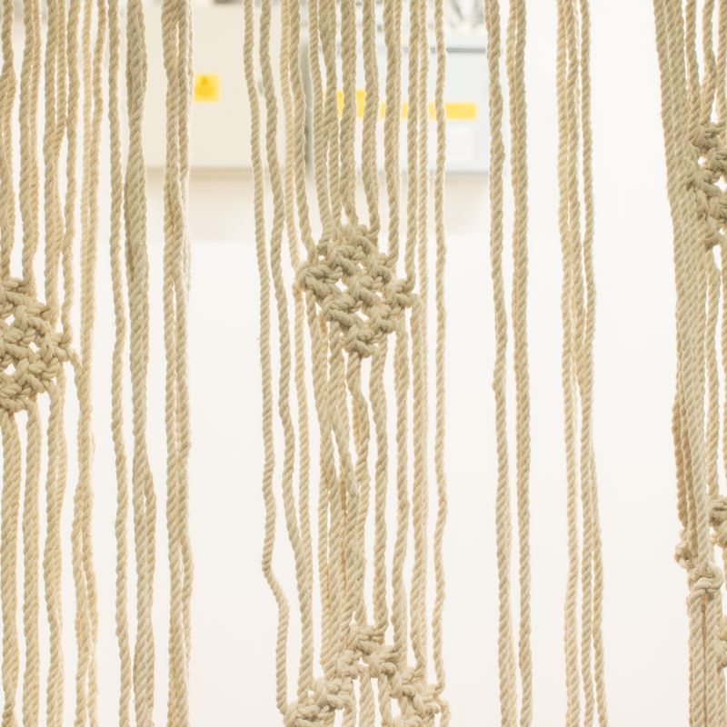 Macrame Curtain - Natural