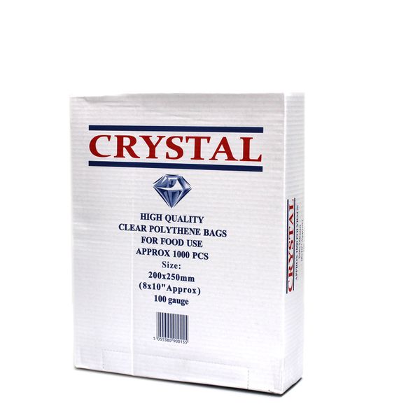 Poly Bags 8 x 10 inch