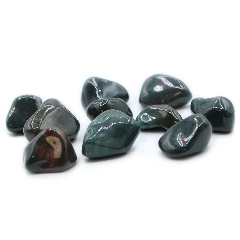 L Tumble Stone - Bloodstone