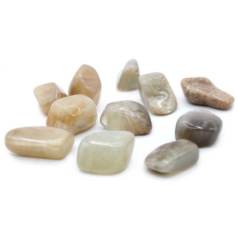 L Tumble Stone - Moonstone