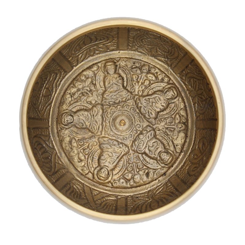 Five Buddha Singing Bowl