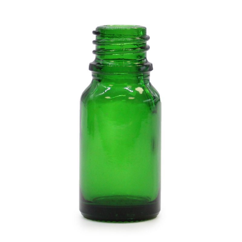 10ml Clear Green Bottles