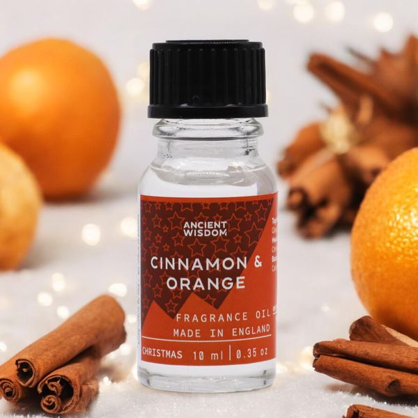10ml Xmas Cinnamon & Orange Fragrance Oil