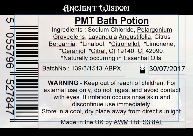 Bag Labels for PMT Potion (4 sheets of 18)