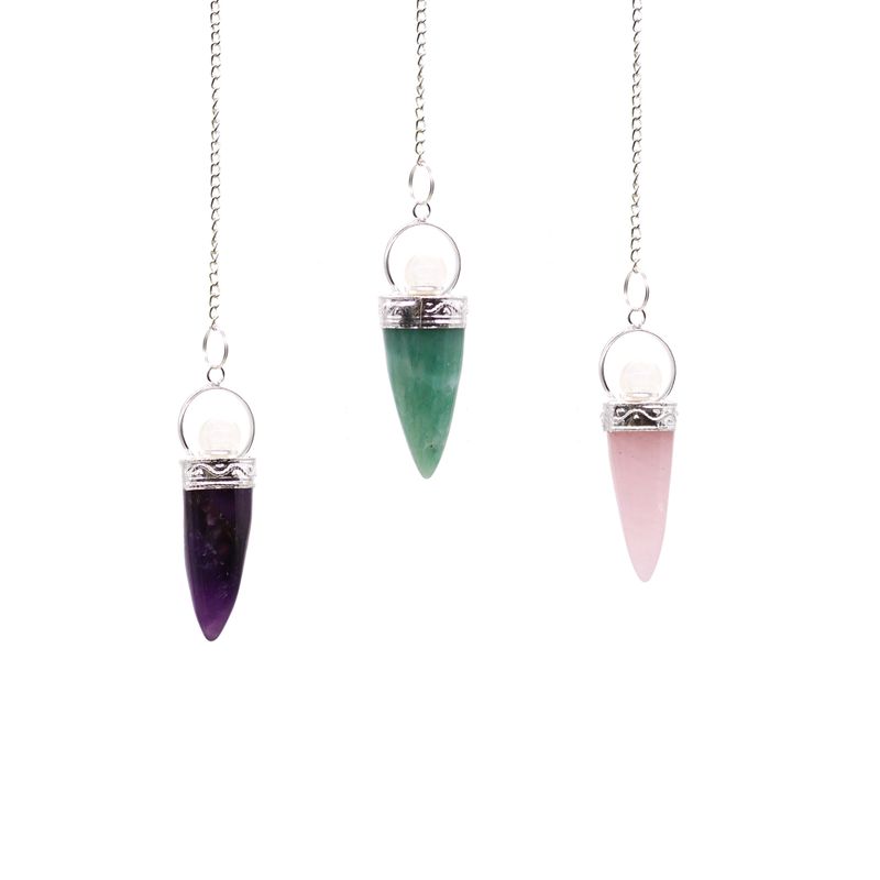Cone & Silver Ring Pendulum - Asst