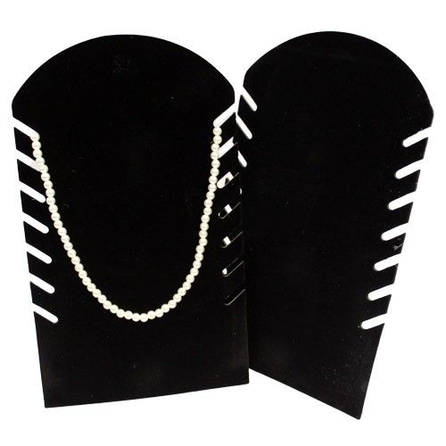 Black Angled Board Pendant (or Silver Bells) Holder