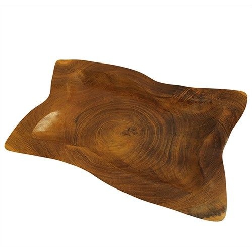 Teak Square Plates Approx. 20cm