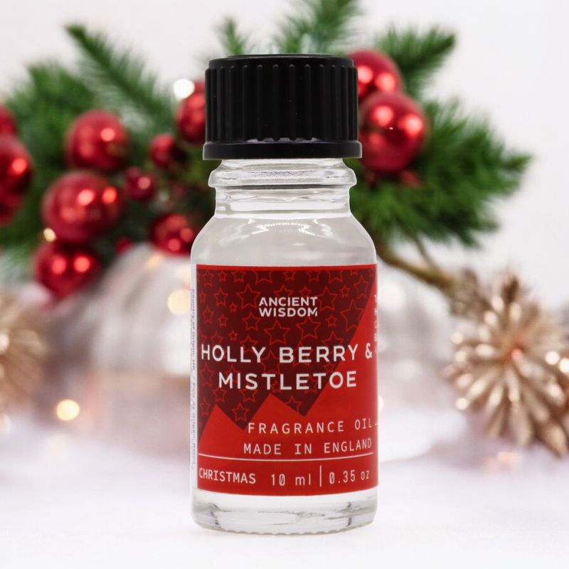 10ml Holly Berry & Mistletoe Fragrance Oil
