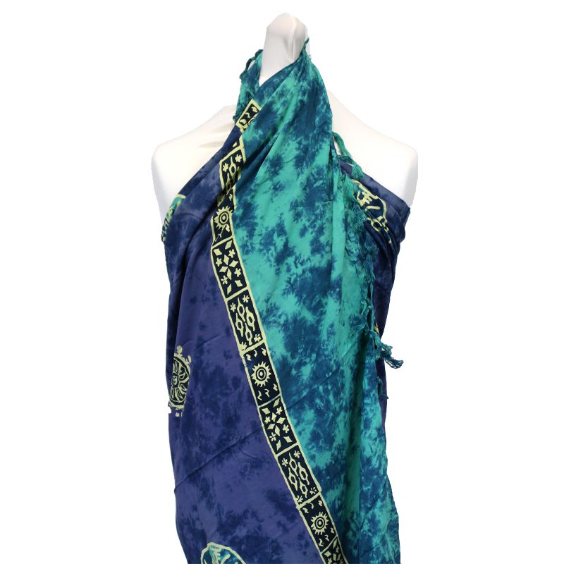 Bali Artisan Sarongs - Lucky Coins (4 Assorted Colours)