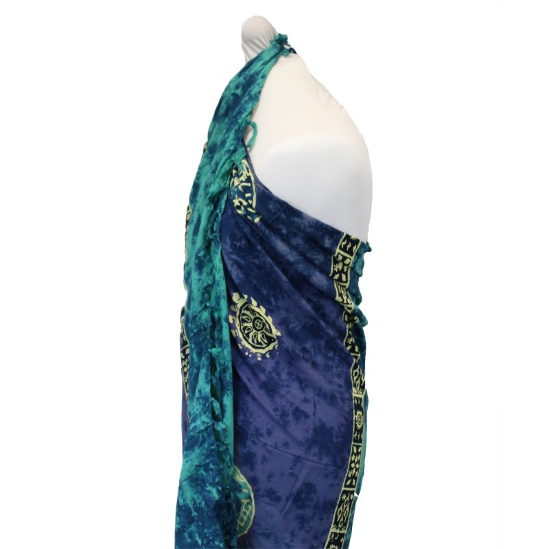 Bali Artisan Sarongs - Lucky Coins (4 Assorted Colours)