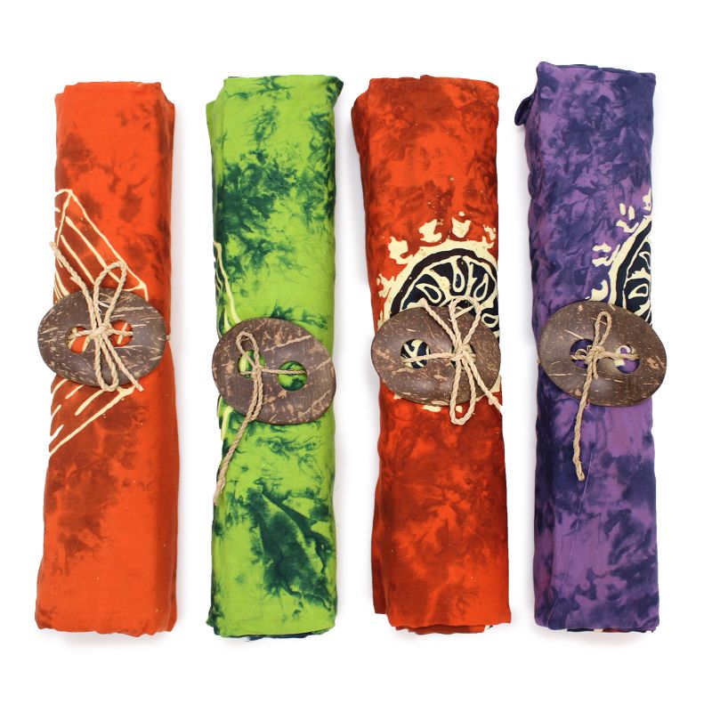 Bali Artisan Sarongs - Yin Yang (4 Assorted Colours)
