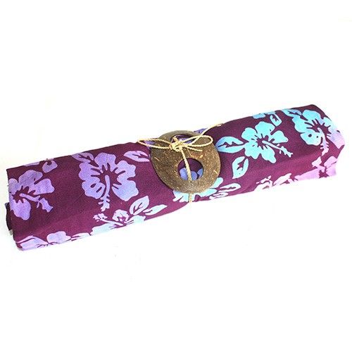 Bali Block Print Sarongs - Orchids (4 Assorted Colours)