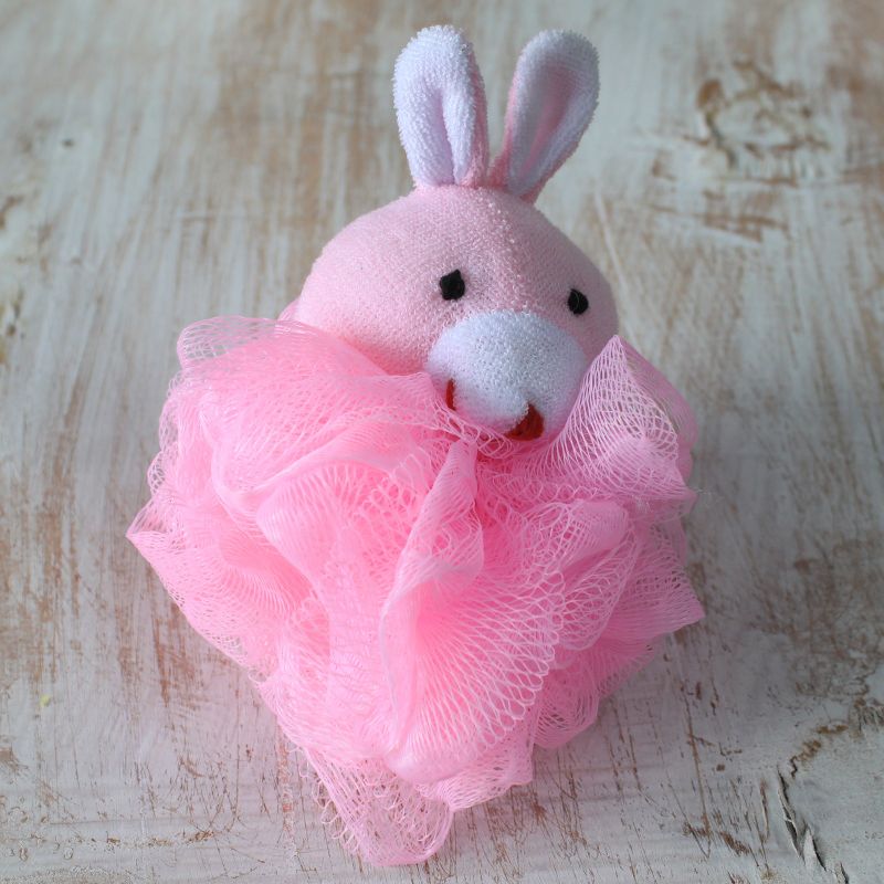 Cotton Animal Scrunchies 5 asst (display tube) - 27gm