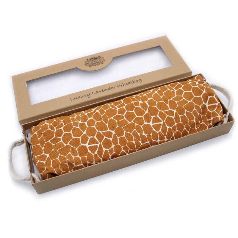 Luxury Lavender Wheat Bag in Gift Box - Blue Sky RELAX
