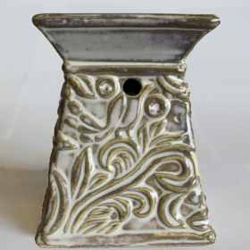 6x Venetian Square Scroll Design Oil Burner