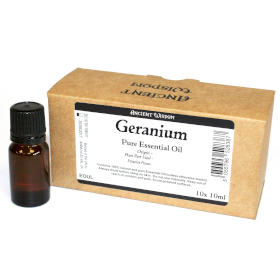 10x 10ml Geranium (Egypt) Essential Oil  Unbranded Label