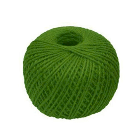 6x Jute Twine - Light Green - 60 meters