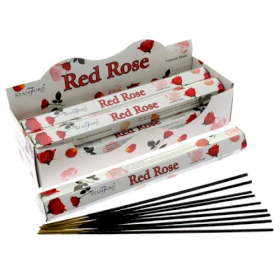 6x Red Rose Premium Incense