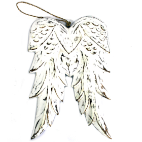 Hand Crafted Double Angel Wing - 31cm