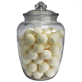 12x Candy Jars - Big Classic Sweet Jar 15x24.5cm