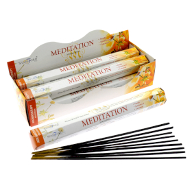 6x Meditation Premium Incense