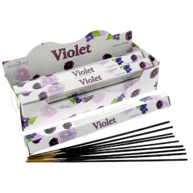 6x Violet Premium Incense