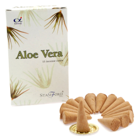 12x Aloe Vera Cones