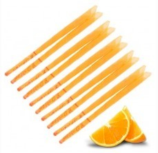 100x CARTON Scented Ear Candles - Sweet Orange