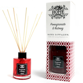 120ml Reed Diffuser -  Pomegranate & Nutmeg